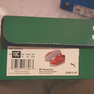 Red Puma 10c sneakers